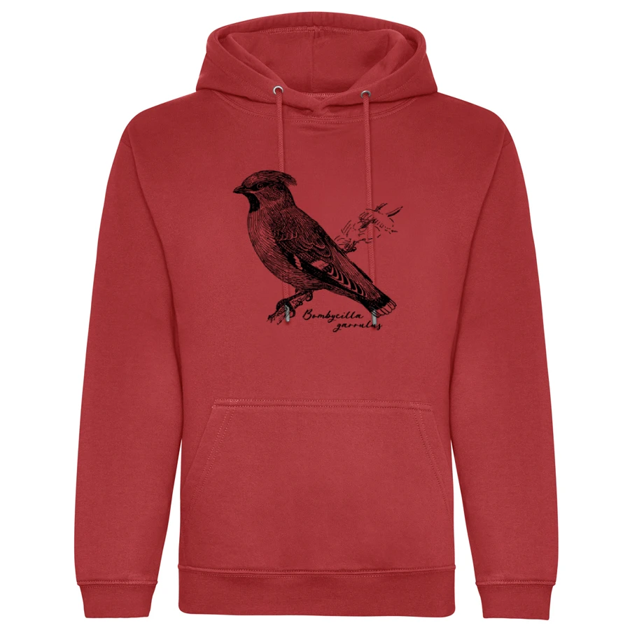 Bohemian Waxwing Hoodie