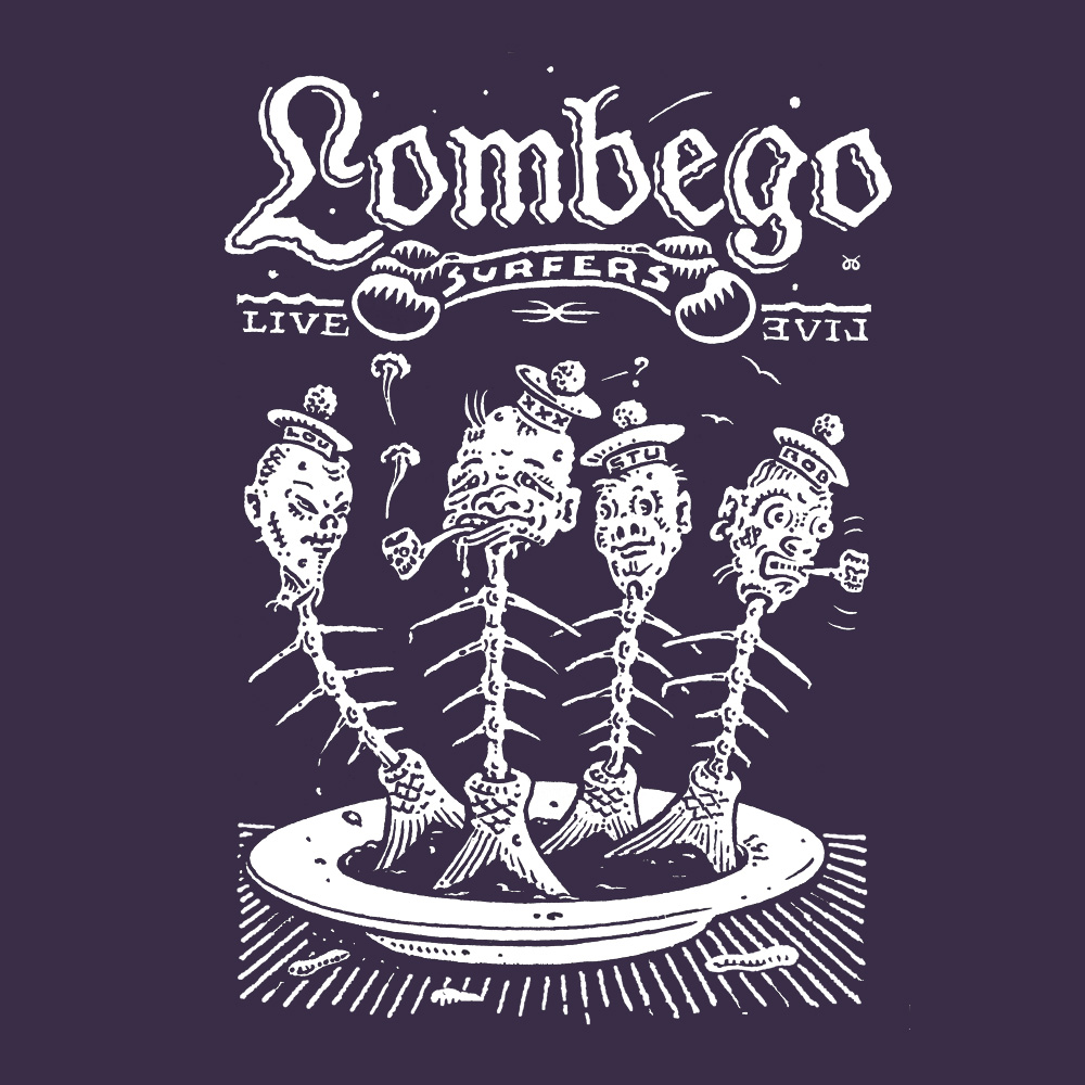 The Lombego Surfers - Fishsoup, Screen Print