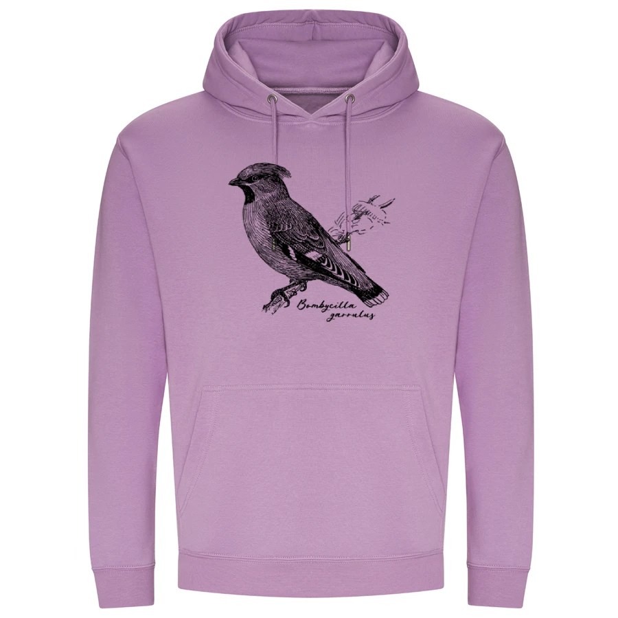 Bohemian Waxwing Hoodie