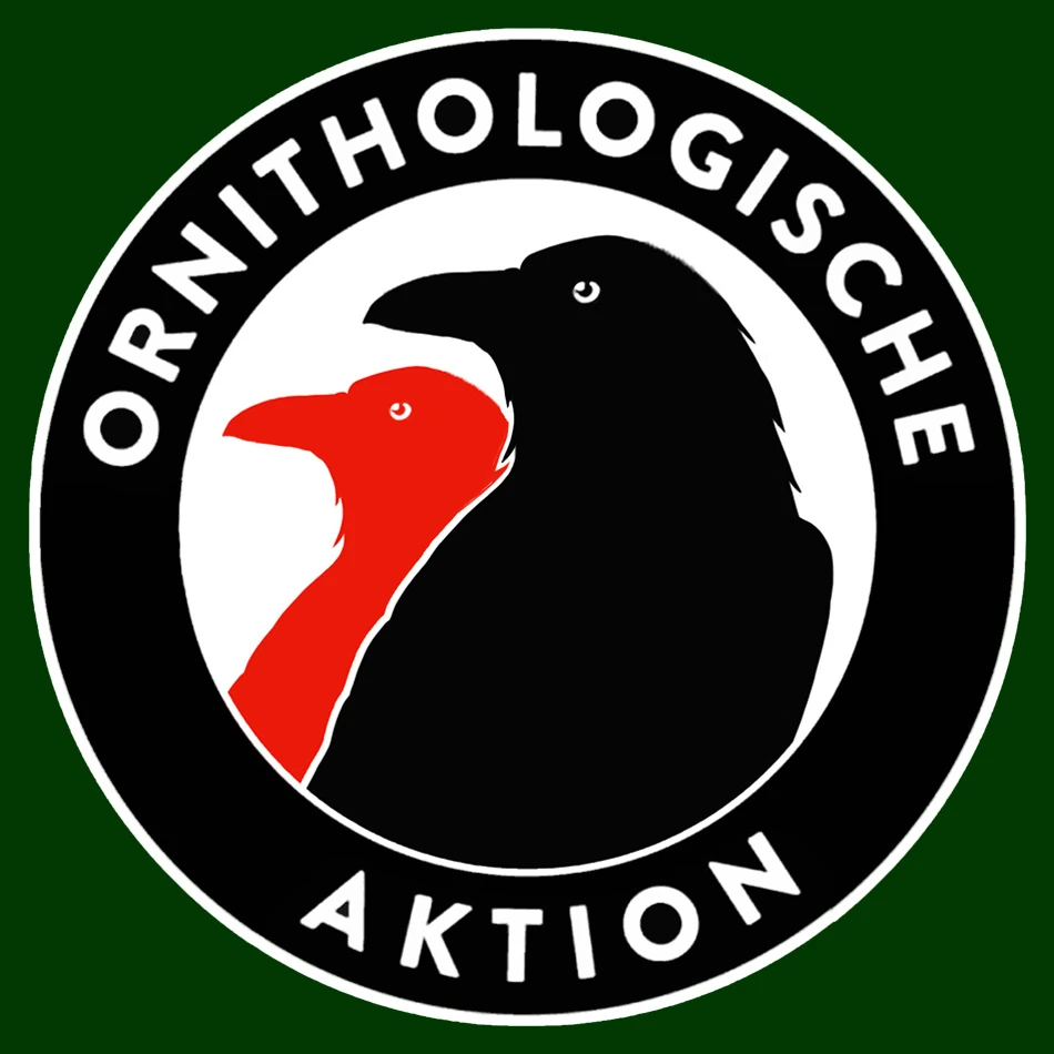 ornithologische aktion, raben-design
