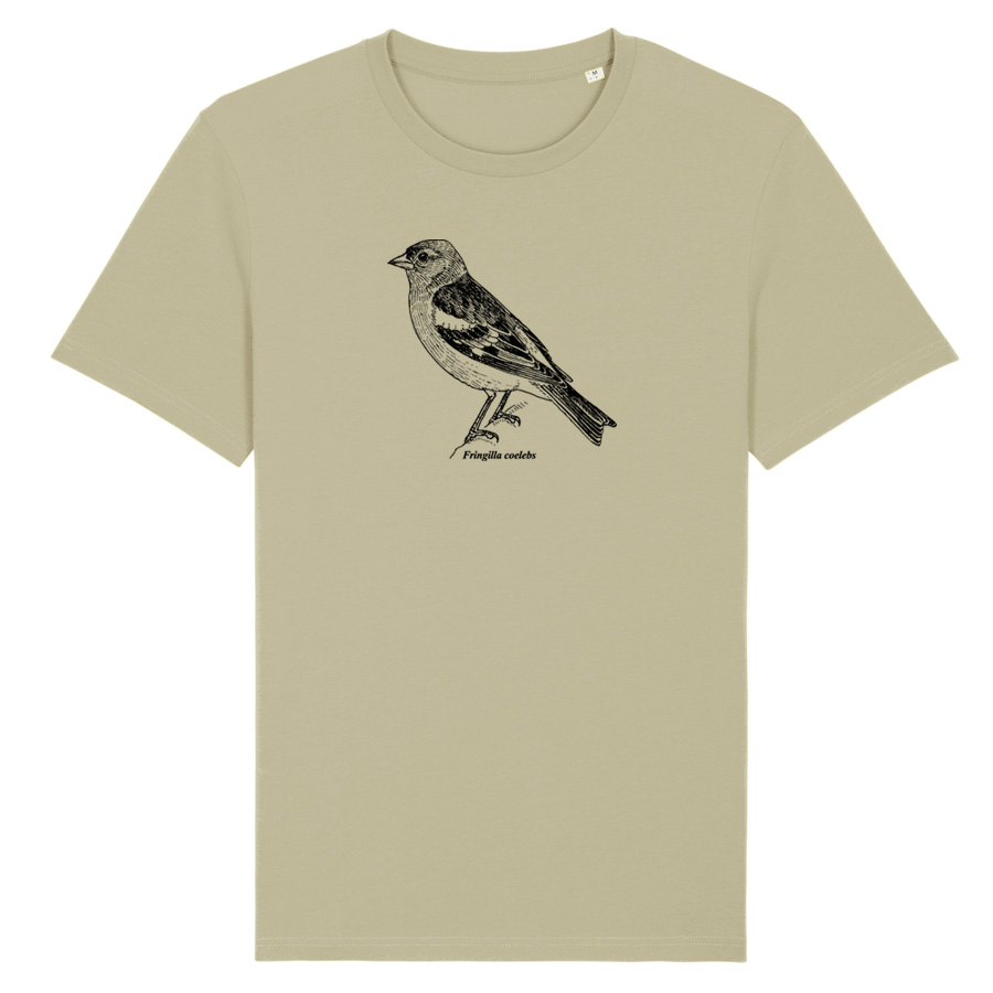 sage T-Shirt, Common Chaffinch, Fringilla coelebs