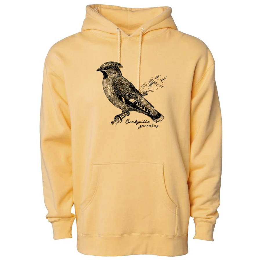 Bohemian Waxwing Hoodie