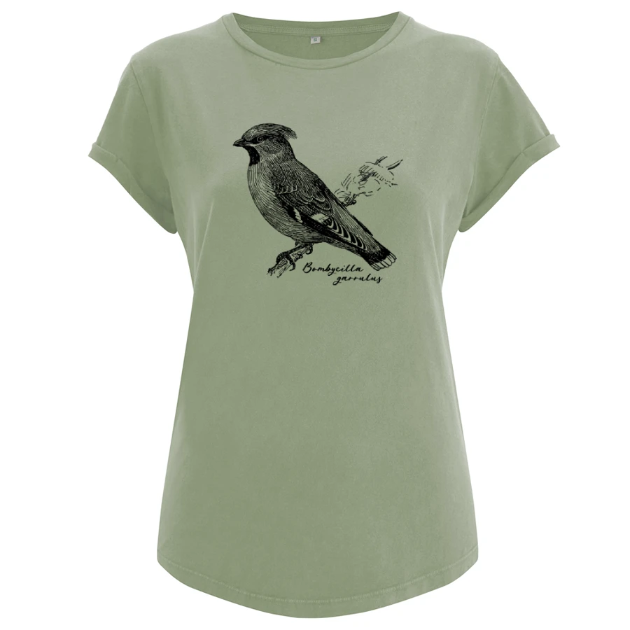 Bohemian Waxwing Girlie