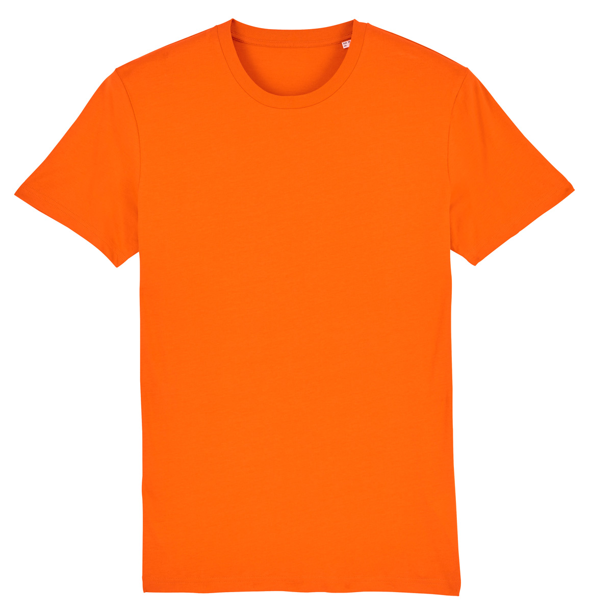 Creator Unisex Organic T-Shirt, bright orange, shirtmanufaktur
