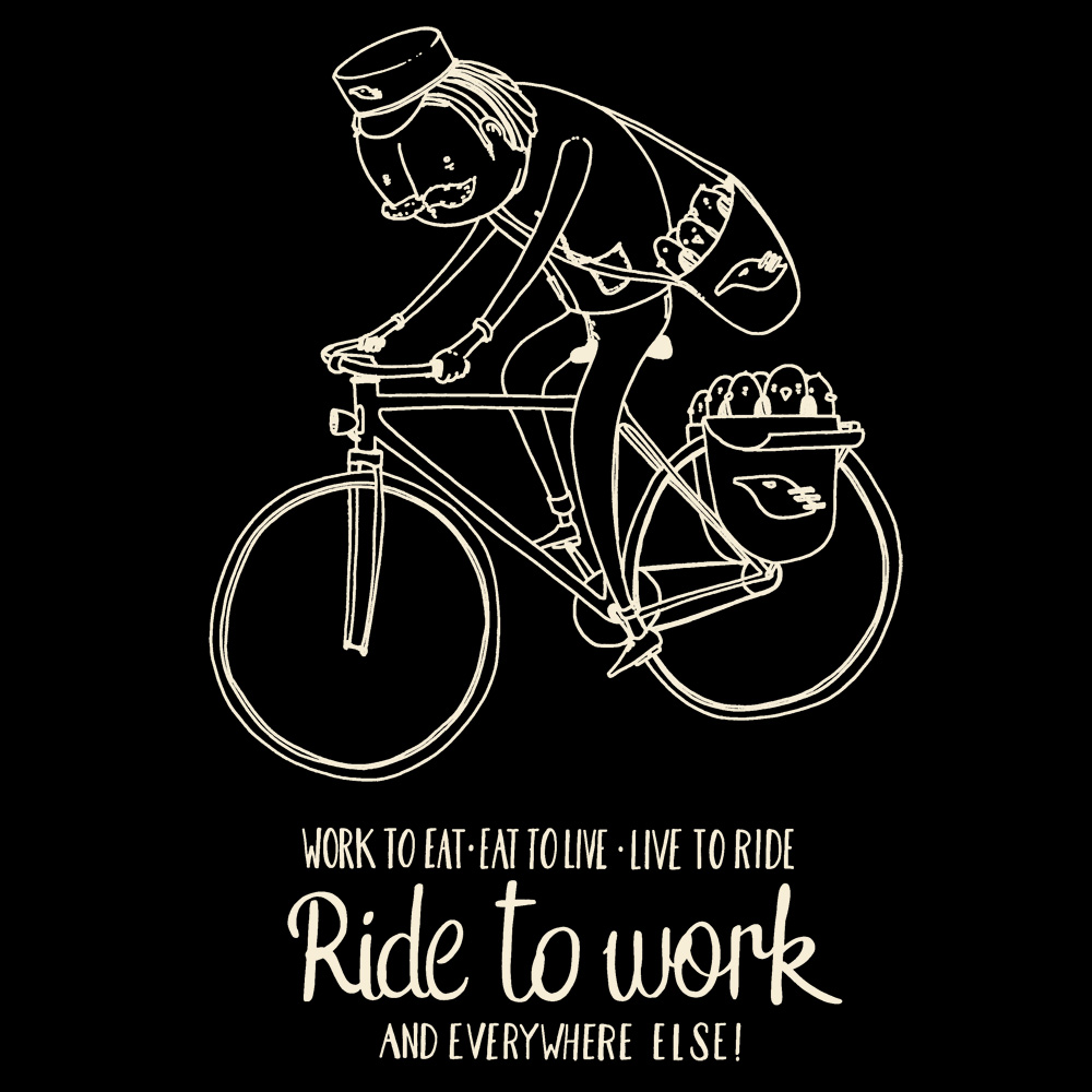 Ride To Work T-Shirt