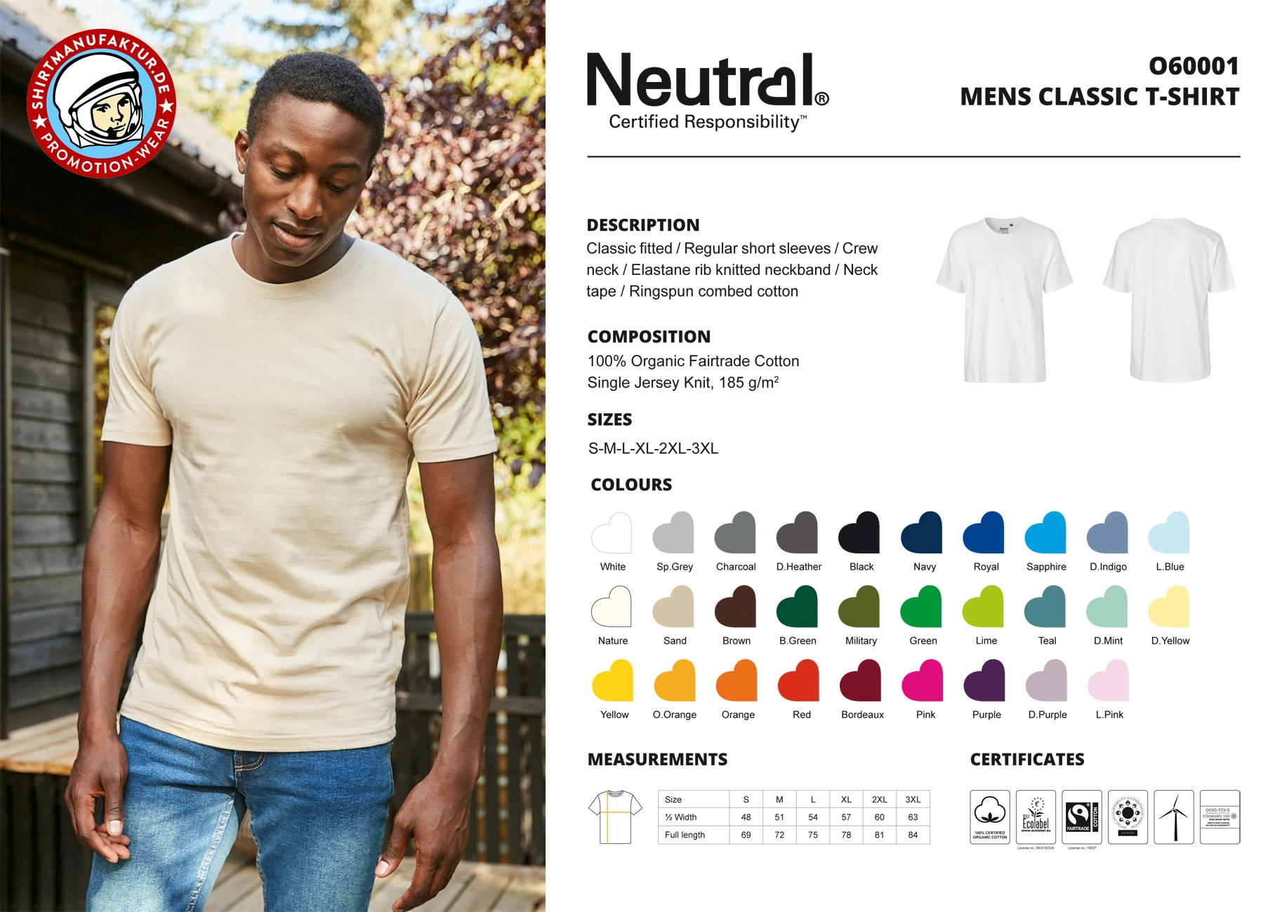 Neutral Mens Classic T-Shirt