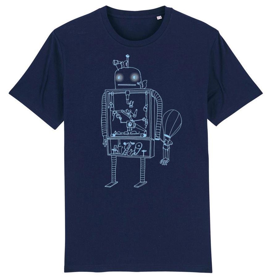 Robotnik T-Shirt, navy
