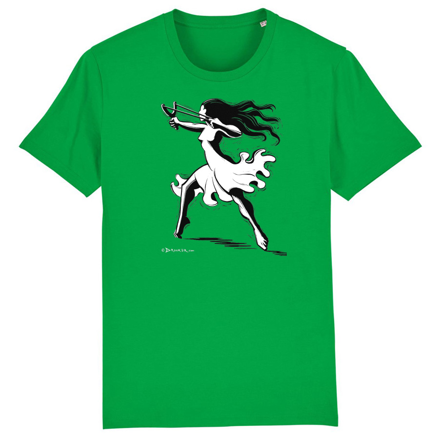 fresh green Drooker T-Shirt, Slingshot