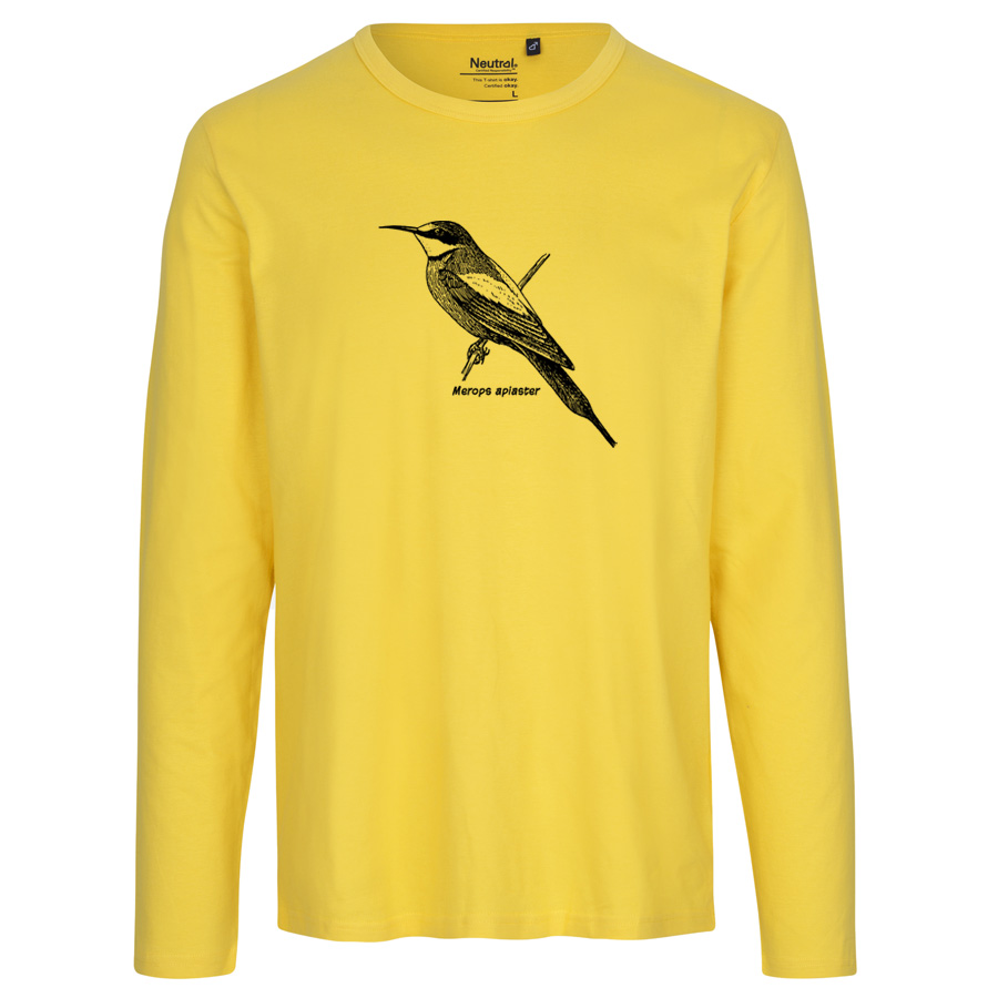 European Bee-eater - Longsleeve, yellow