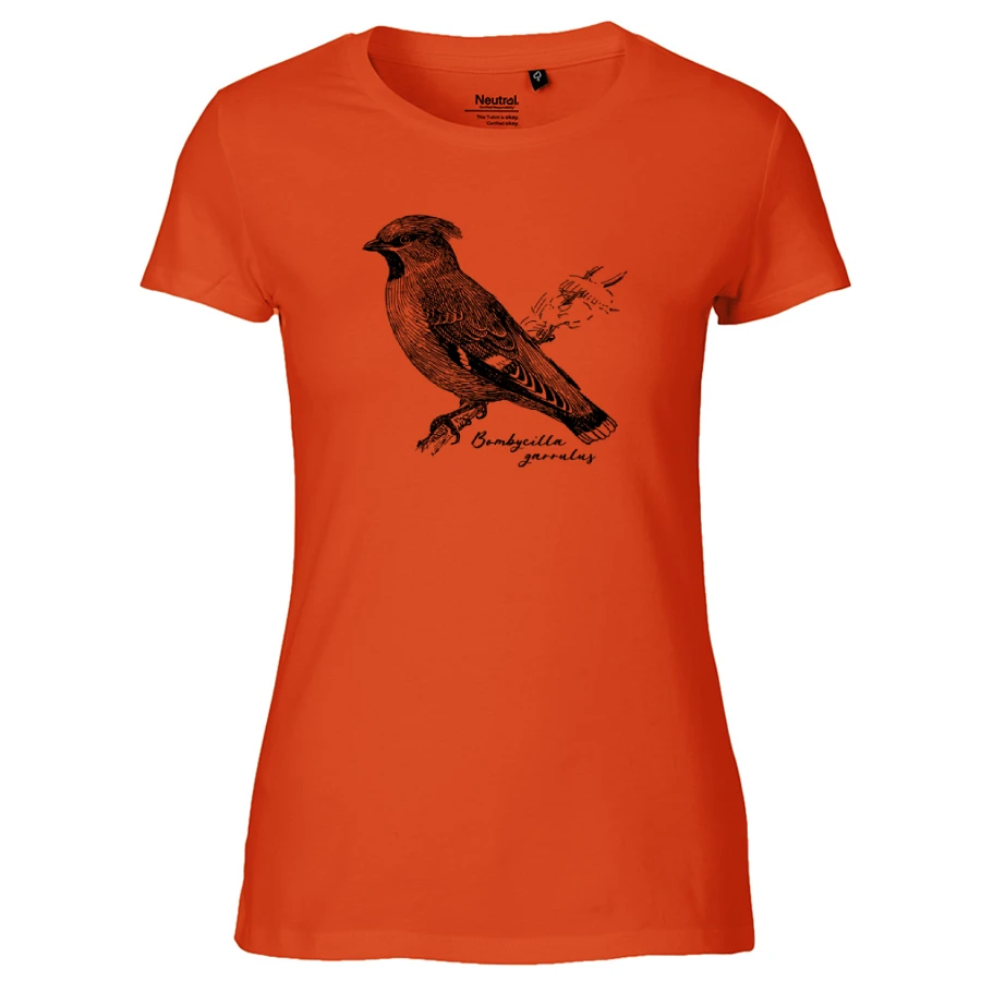 Bohemian Waxwing Girlie