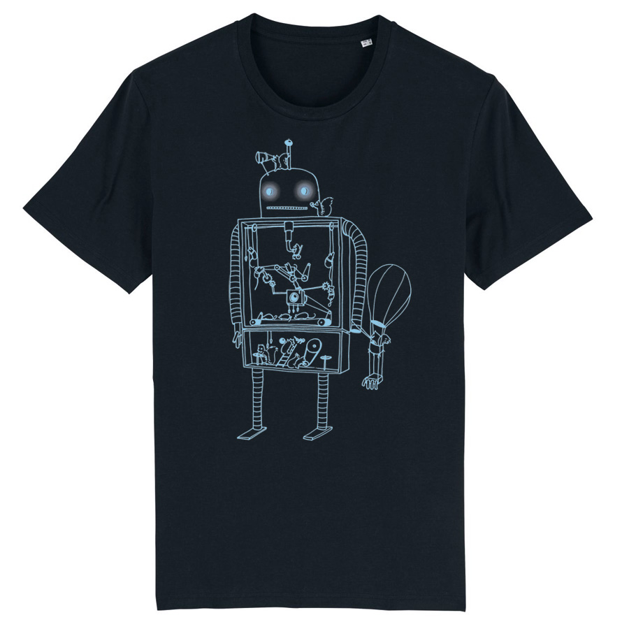 Robotnik T-Shirt, black